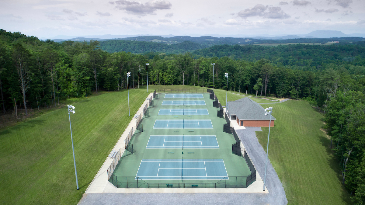 SVU tennis courts